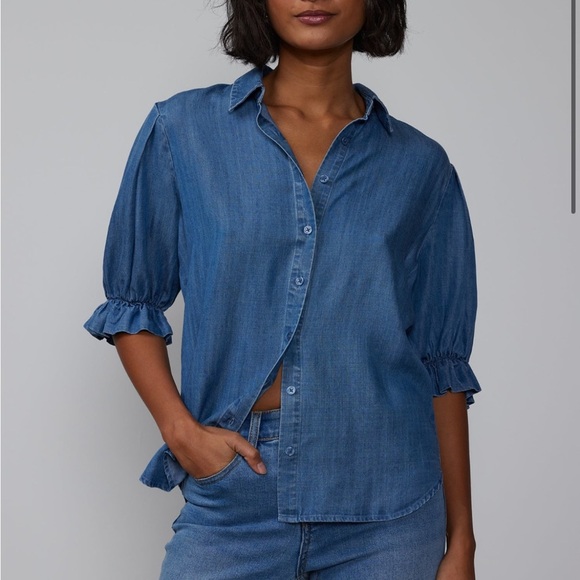 BUTTON FRONT SHIRT - Picture 4 of 4